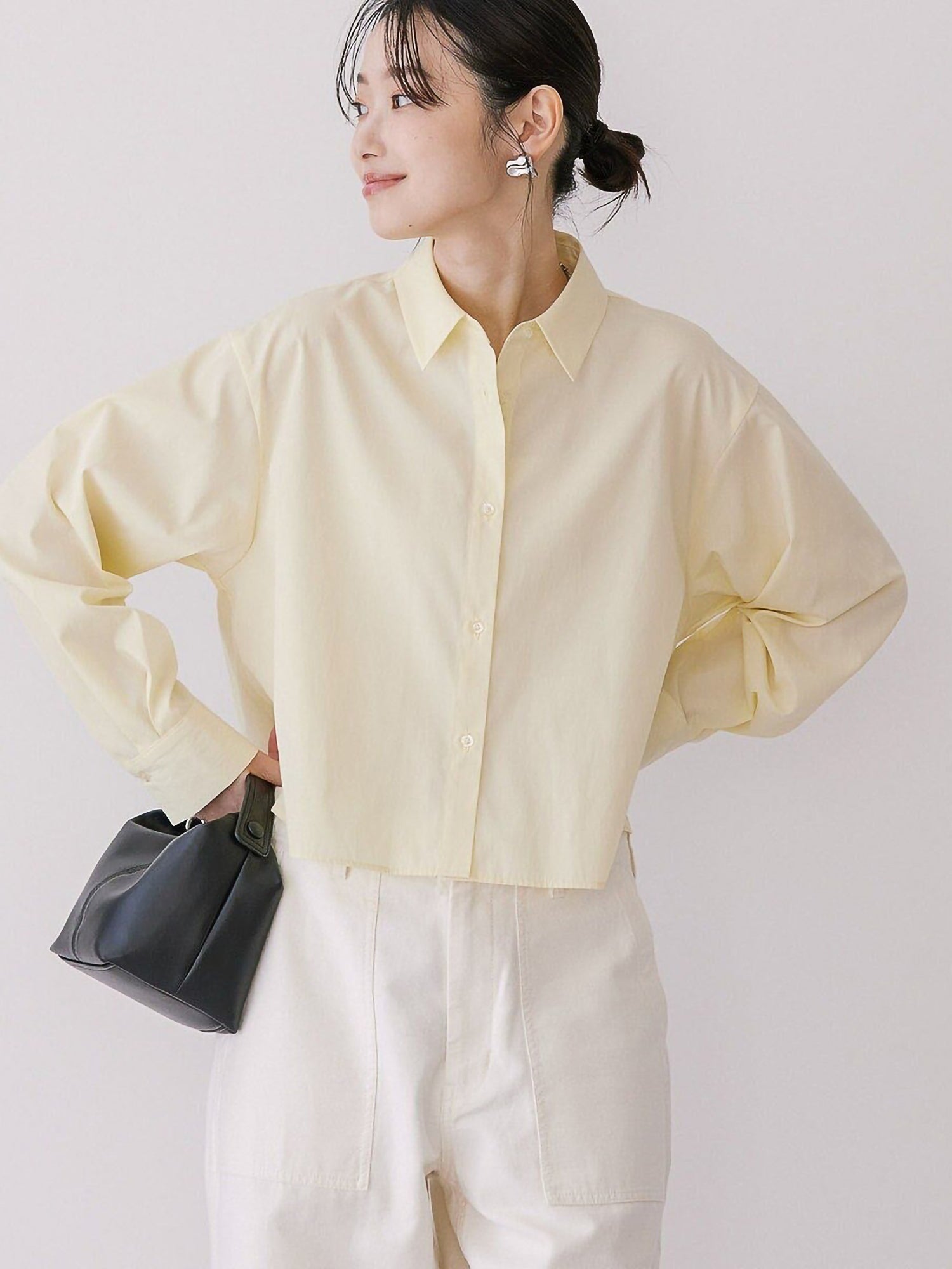 Hinoki Cropped Shirt