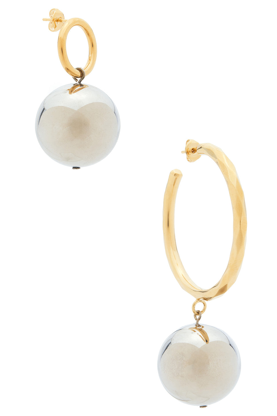 Asymmetric Hoop Earrings