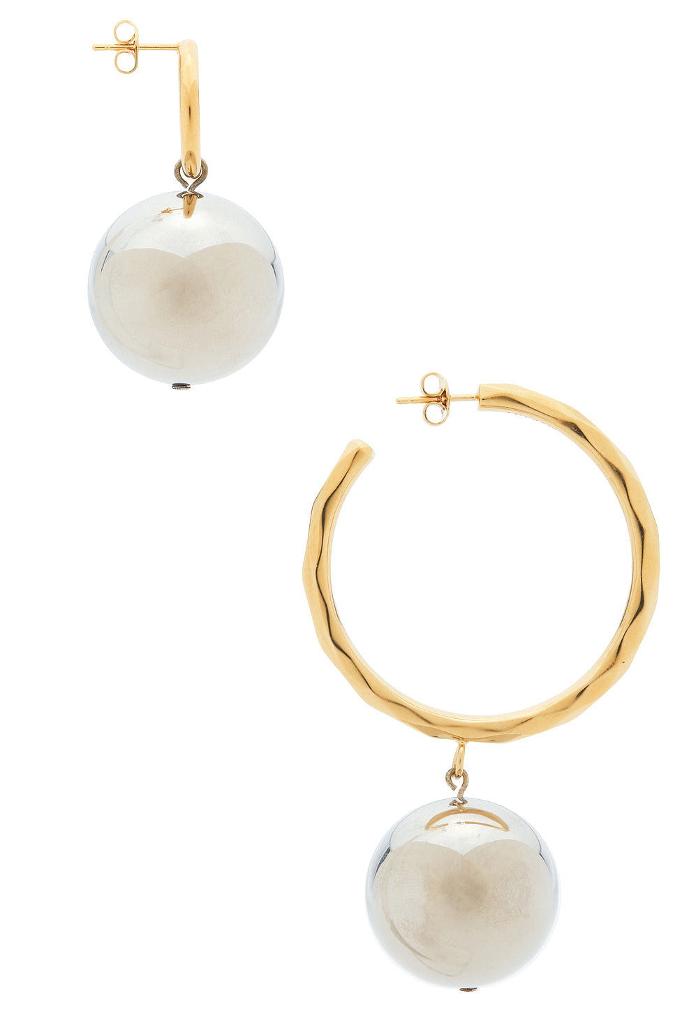 Asymmetric Hoop Earrings