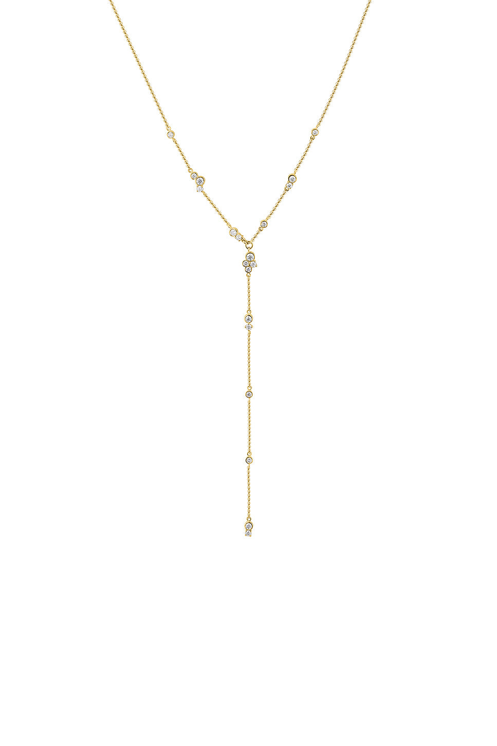 Bubbles Lariat Necklace