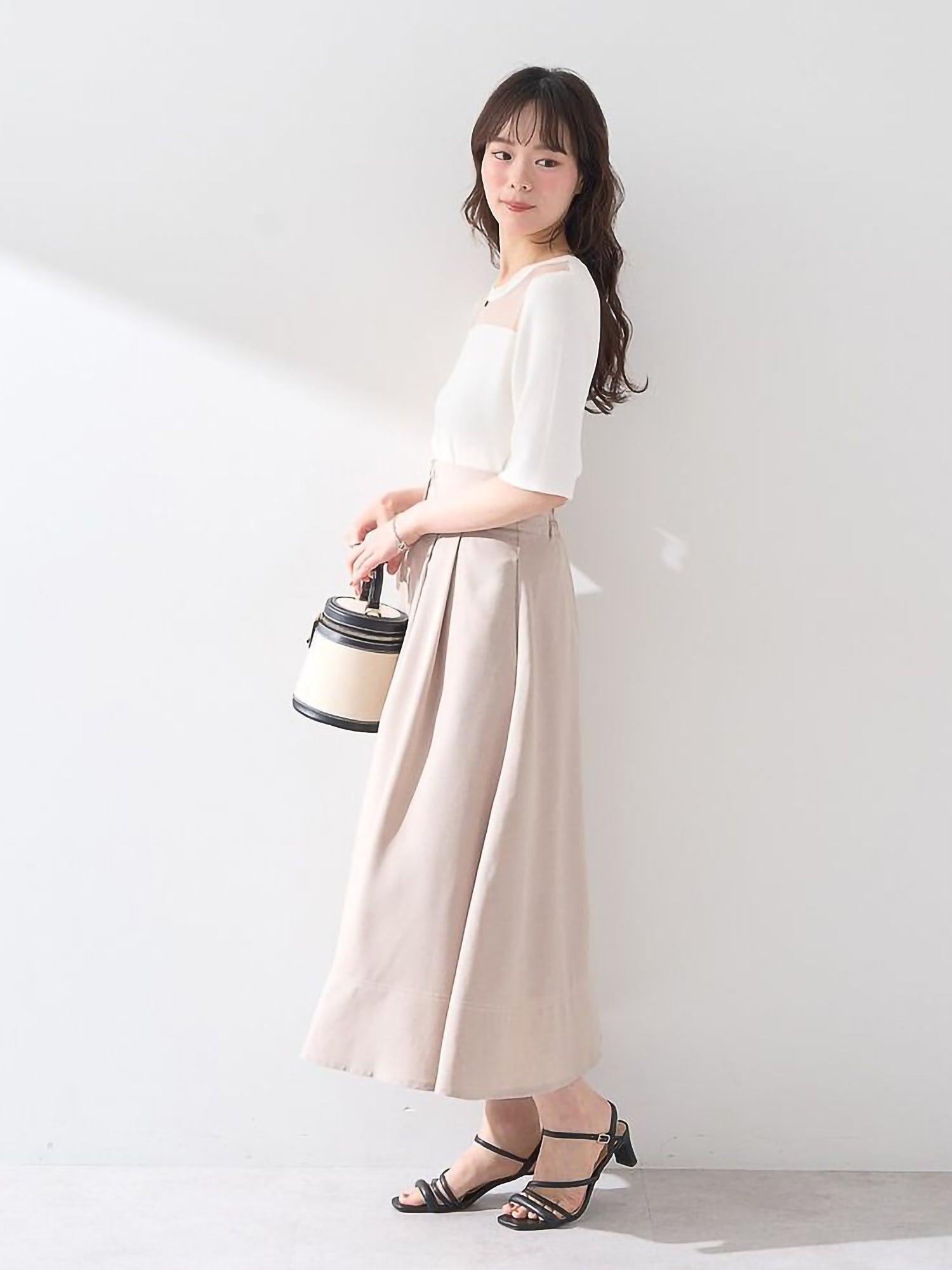 Isana Fold-Over Waist Skirt