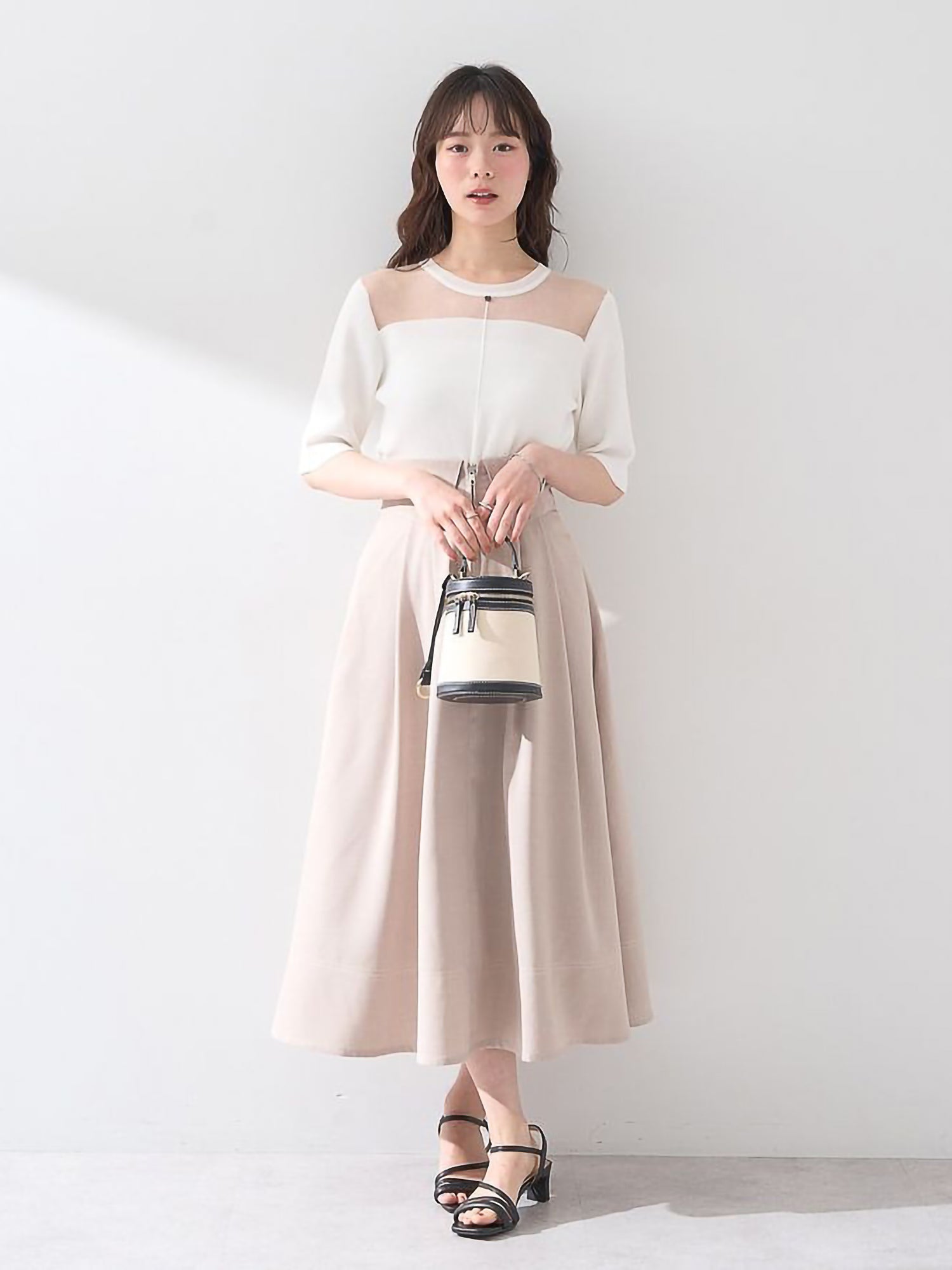 Isana Fold-Over Waist Skirt