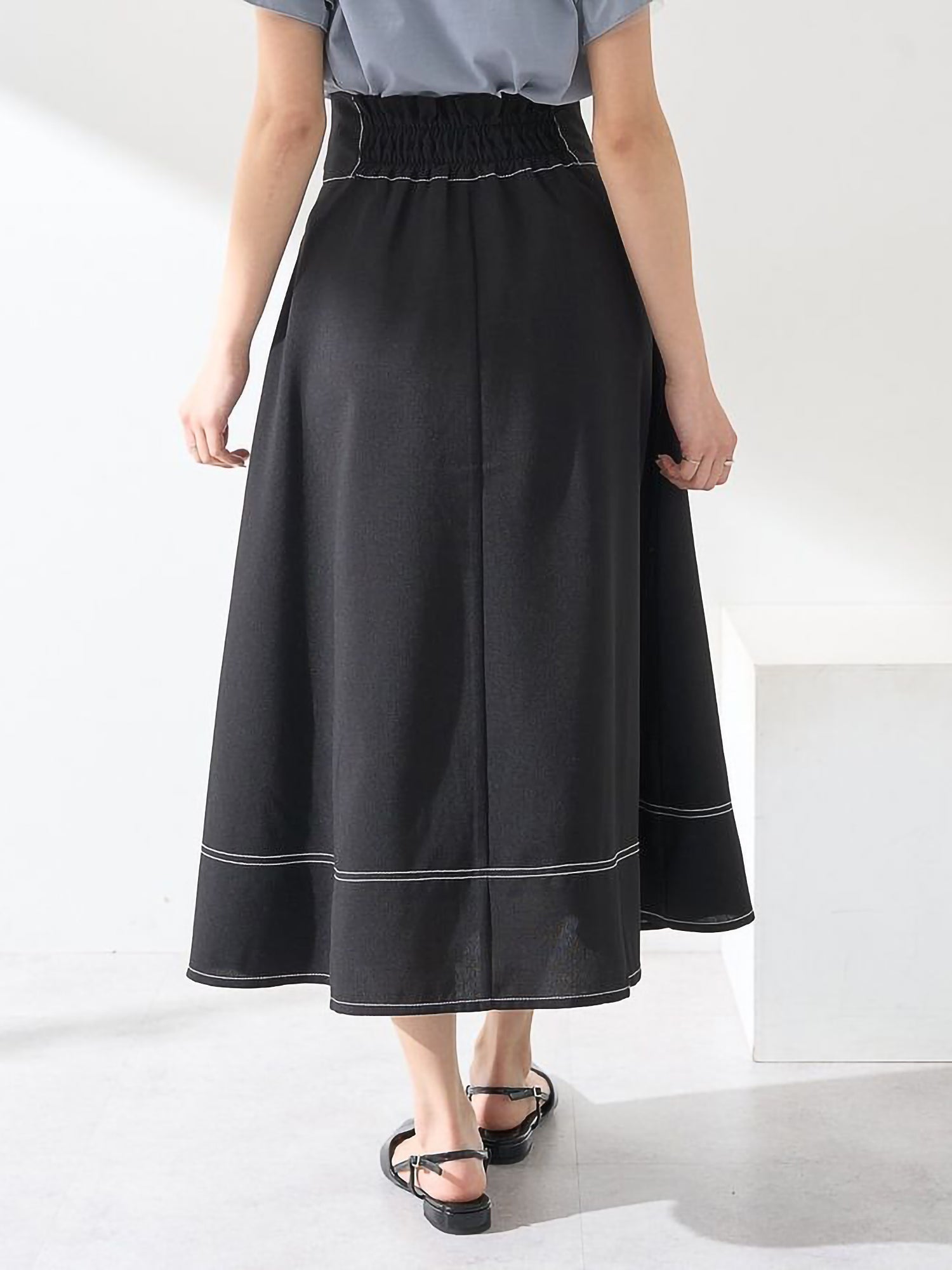 Isana Fold-Over Waist Skirt