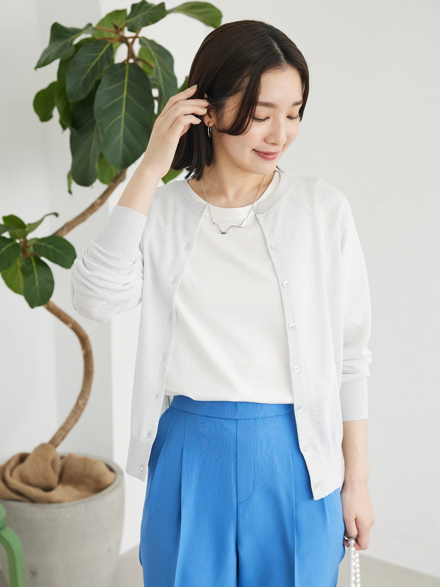 Ishikawa Glitter Cardigan