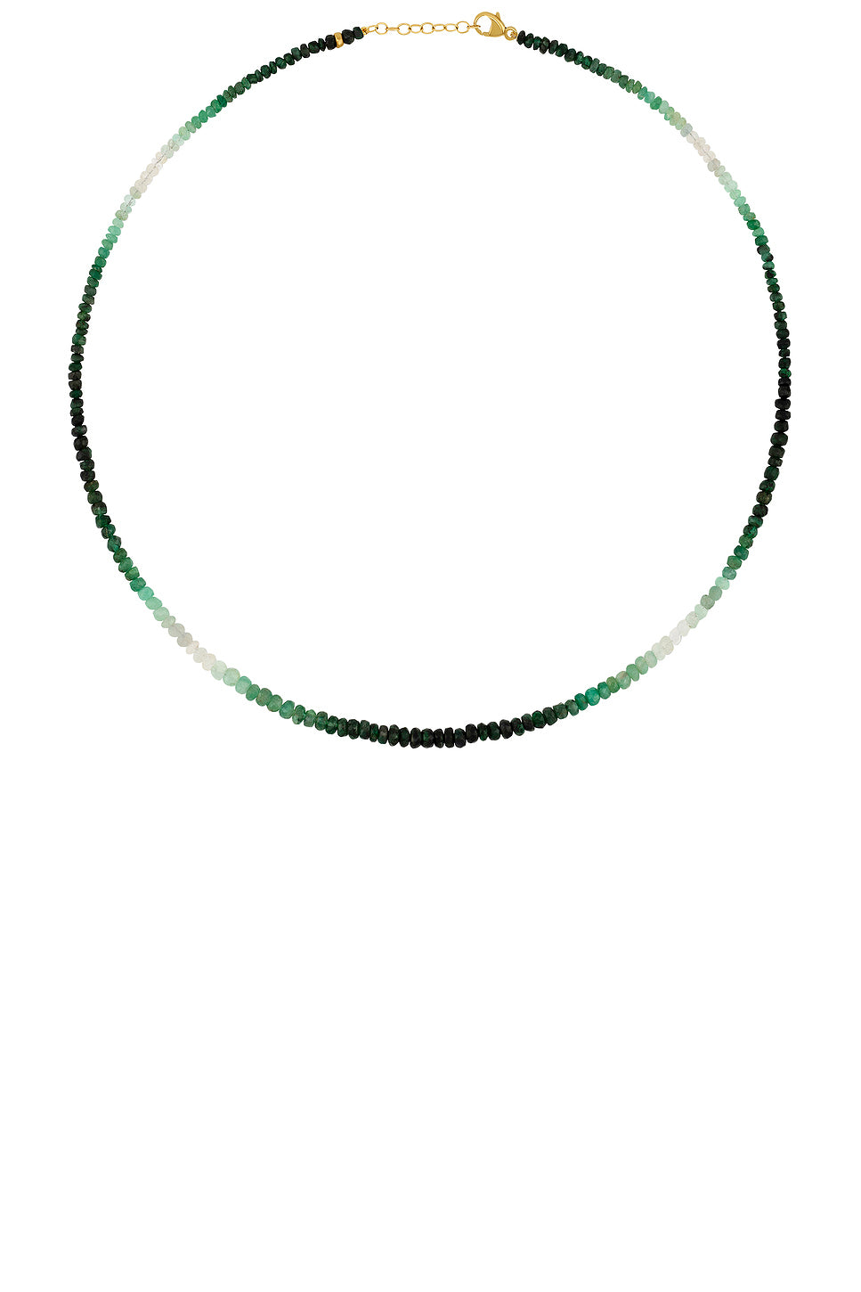 Ombre Emerald Necklace