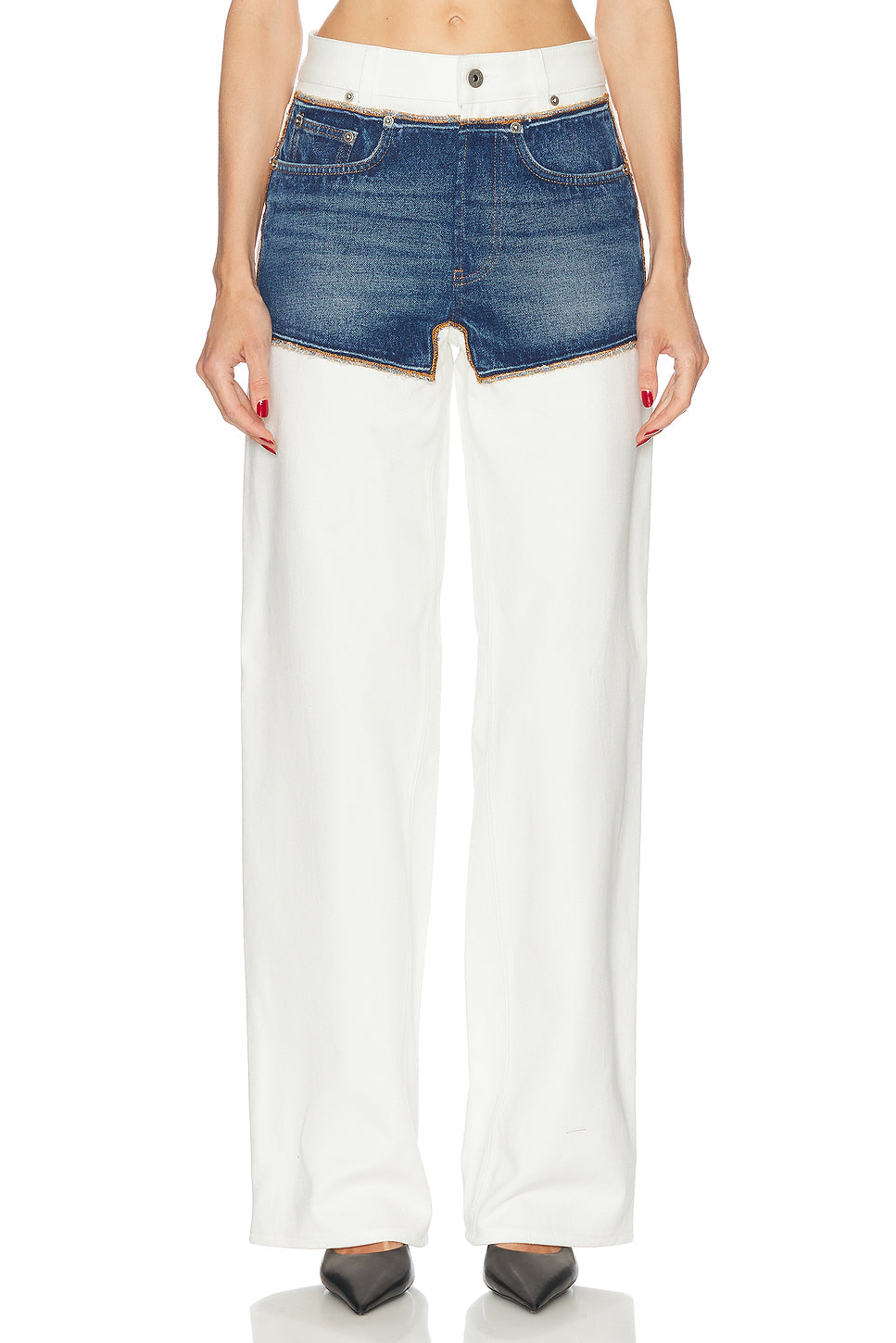 Petit Grand Wide Leg Jeans