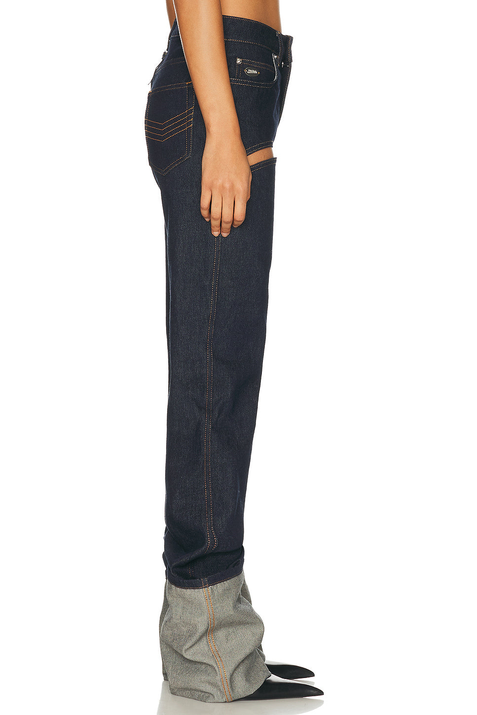 Cut Out Wide Leg