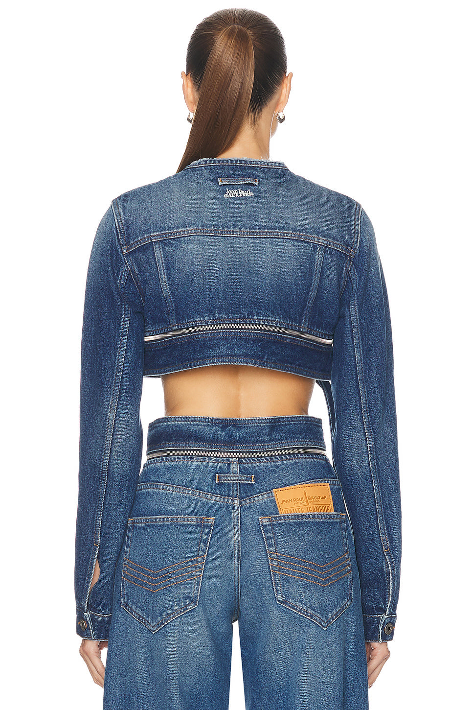 Super Cropped Denim Jacket