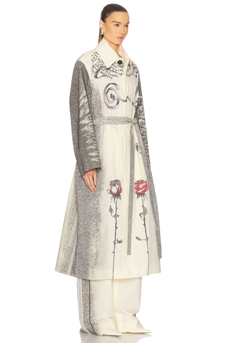 Tattoo Trench Coat