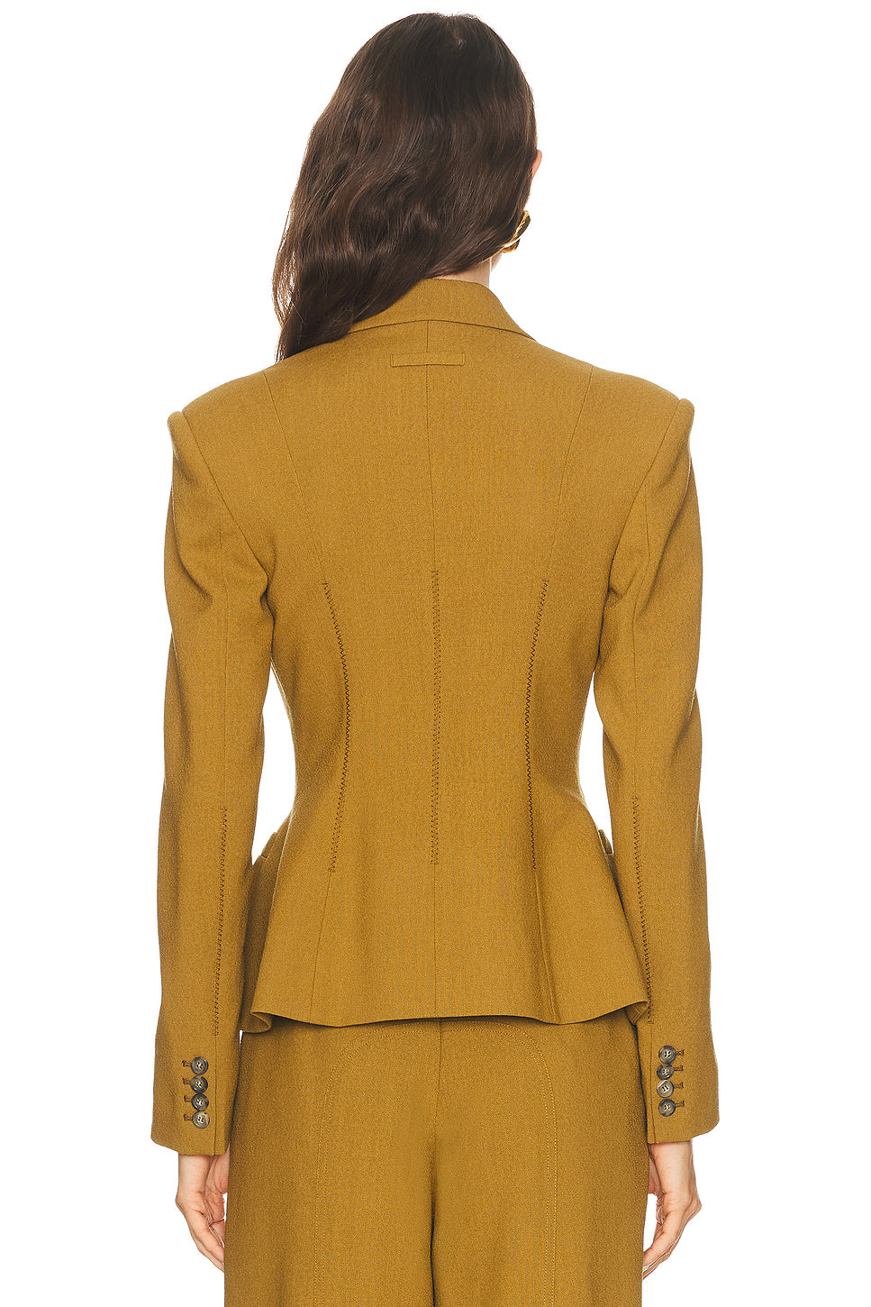 Tailoring Wool Basque Jacket