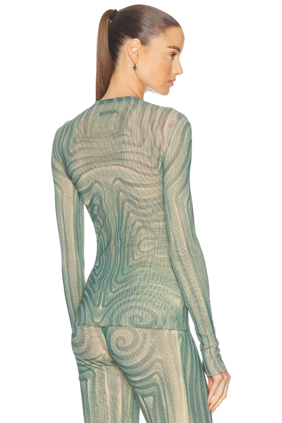 Spiral Long Sleeve Top