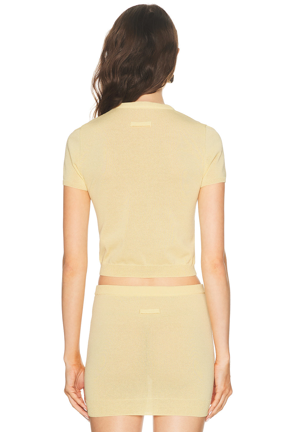Trompe L'oeil Lingerie Short Sleeve Top