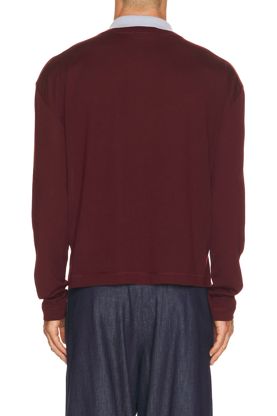 Long Sleeve Polo Jumper