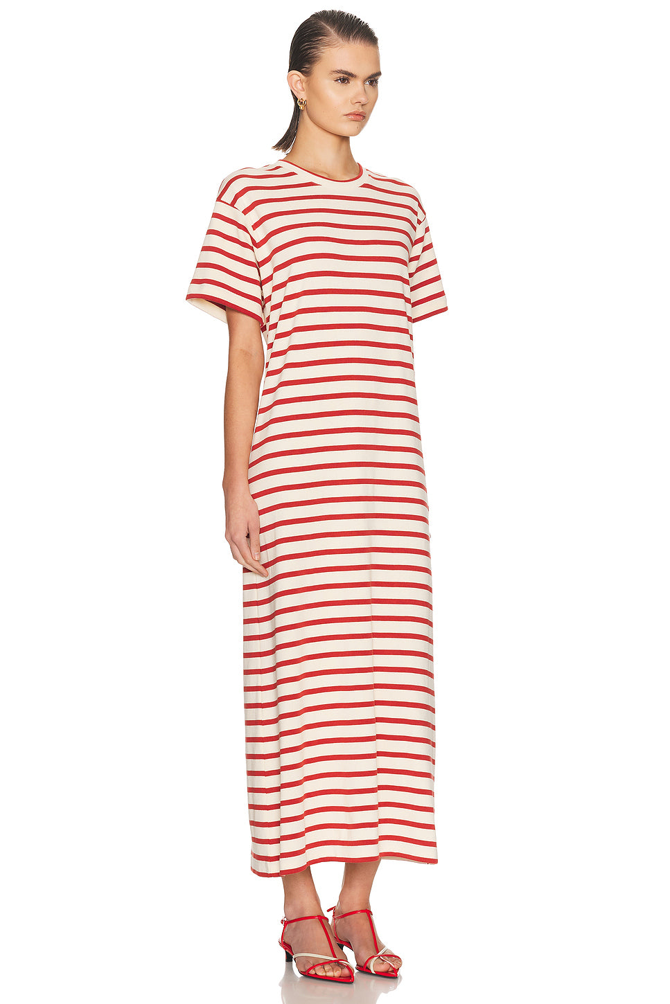 Short Sleeve Maxi Dress
