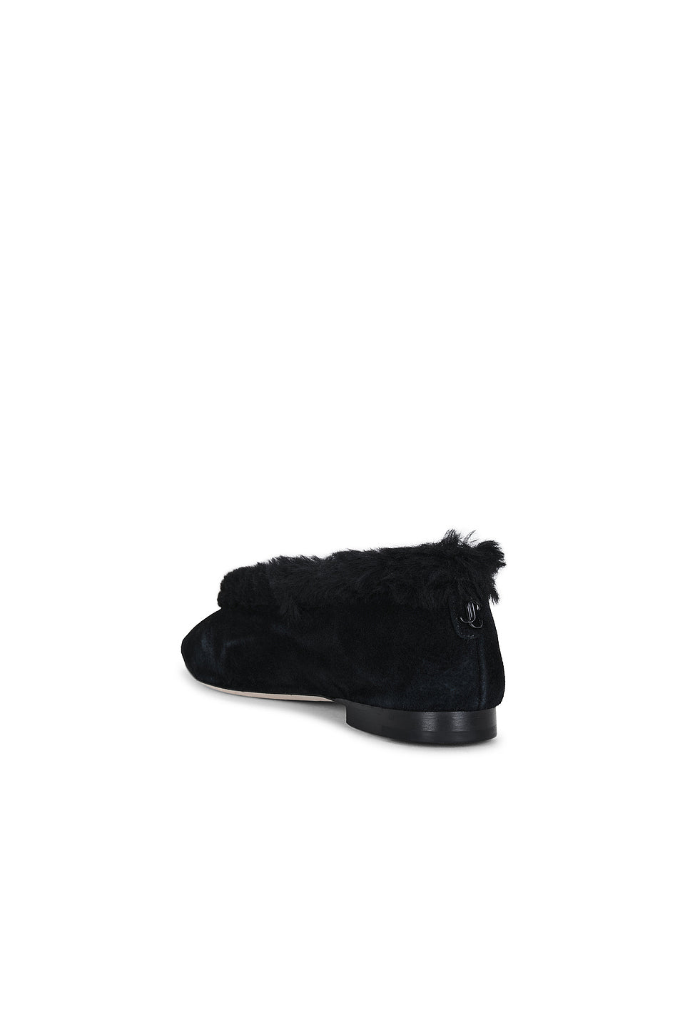 Suede Shearling Margot Flat