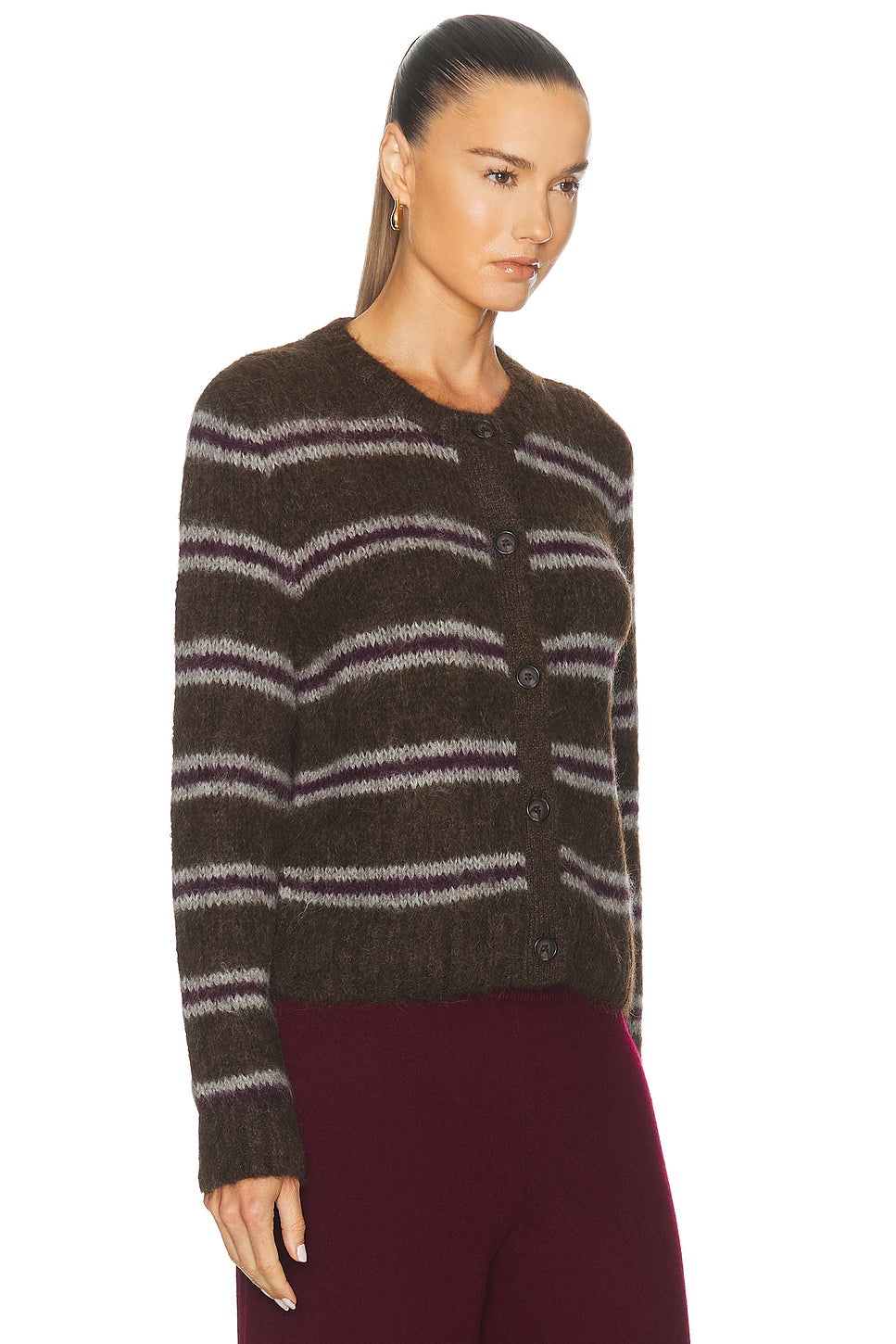Timber Crewneck Cardigan
