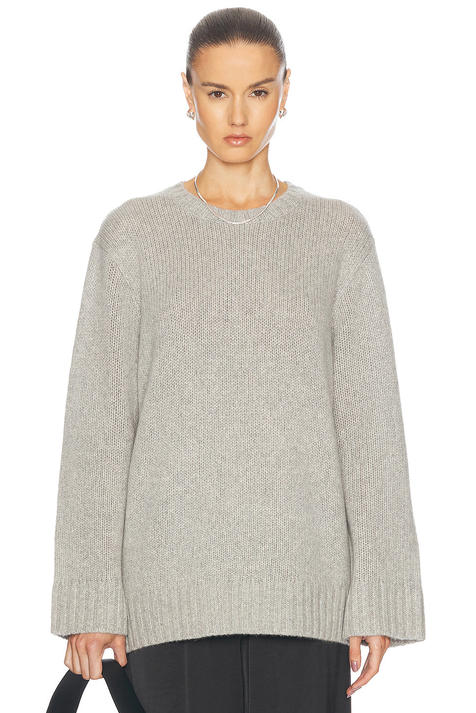 Cashmere Amelia Crewneck Sweater