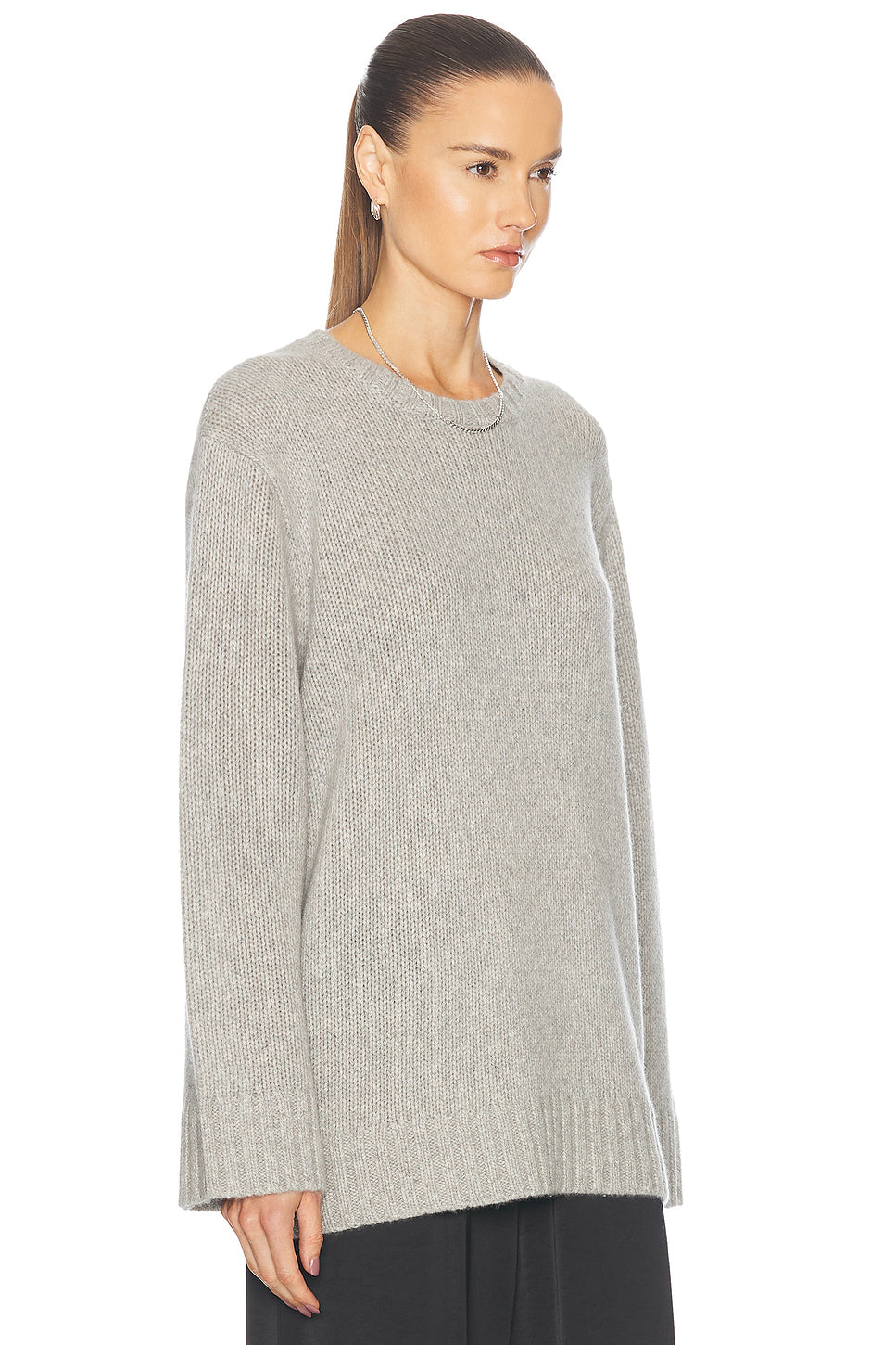 Cashmere Amelia Crewneck Sweater