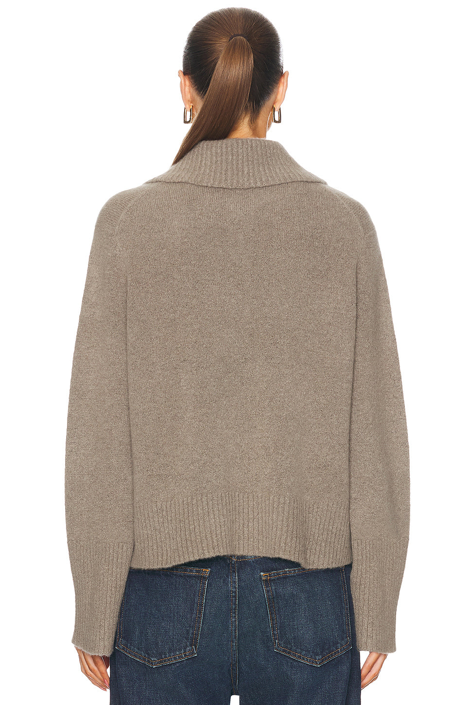 Cashmere Stevie Polo Sweater