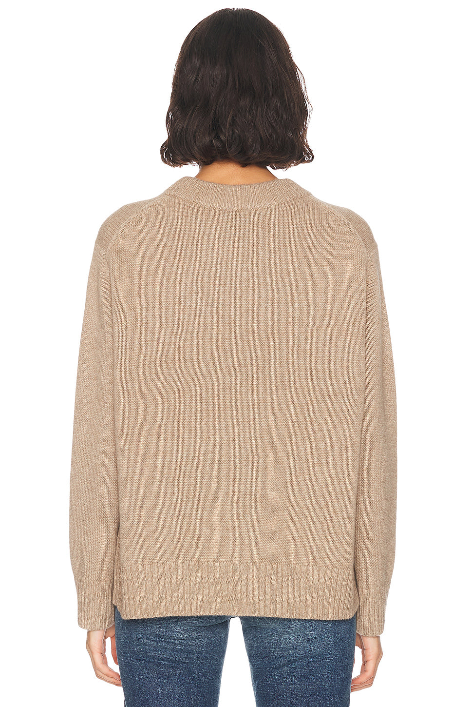 Cashmere Oversized Crewneck Sweater