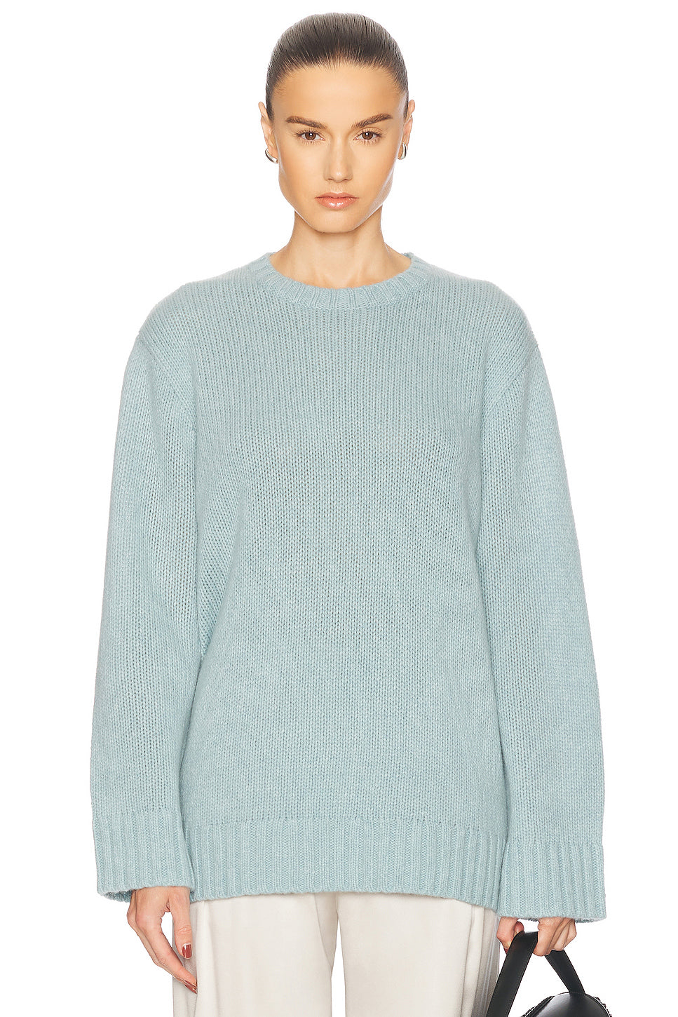 Cashmere Amelia Crewneck Sweater