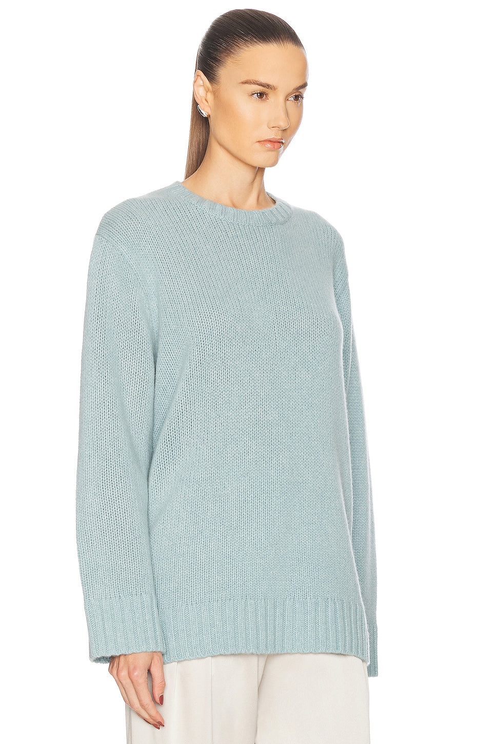 Cashmere Amelia Crewneck Sweater