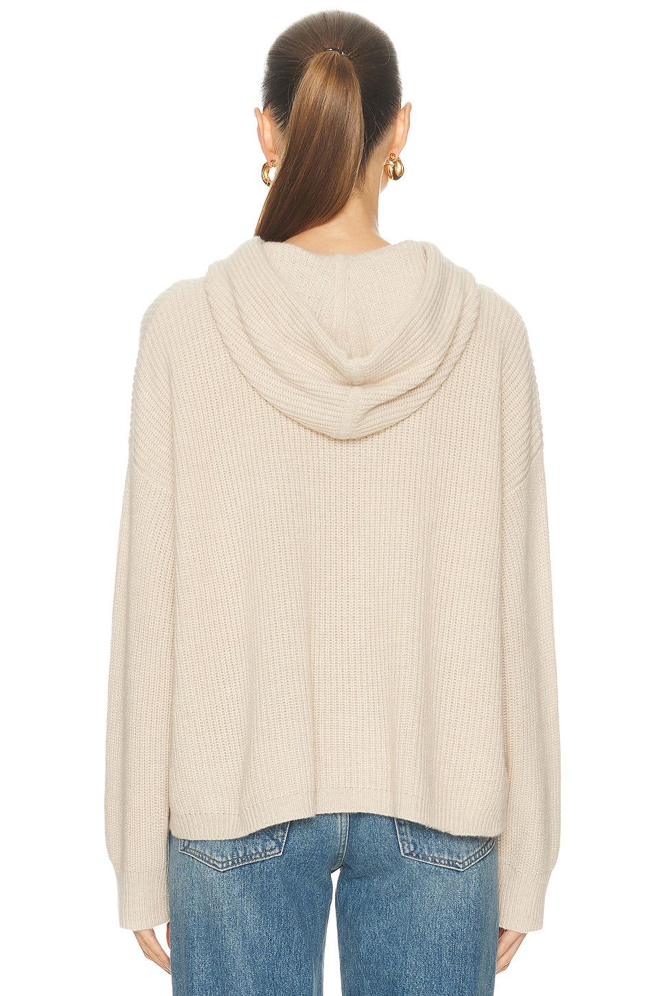 Cashmere Fisherman Hoodie