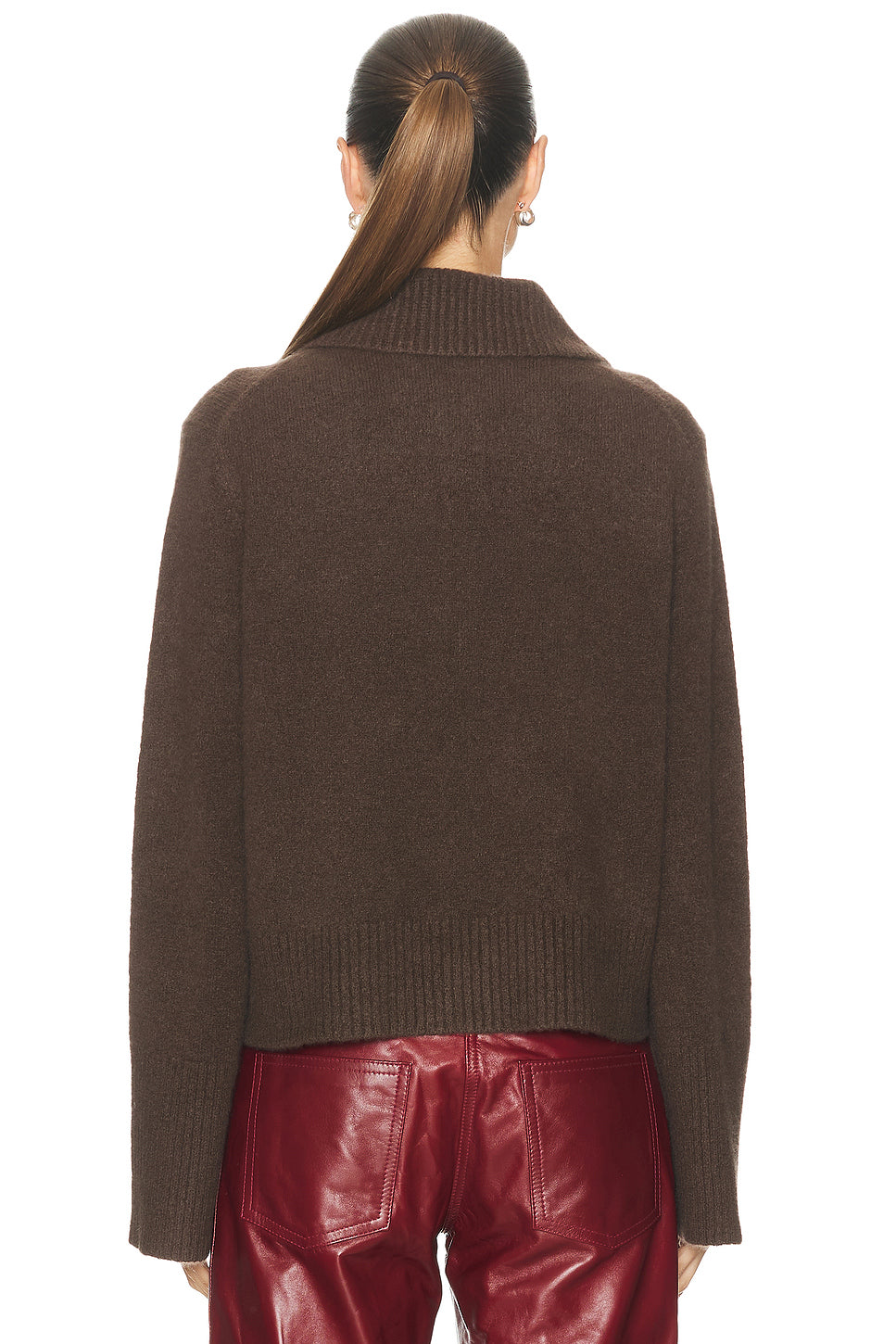 Cashmere Stevie Polo Sweater