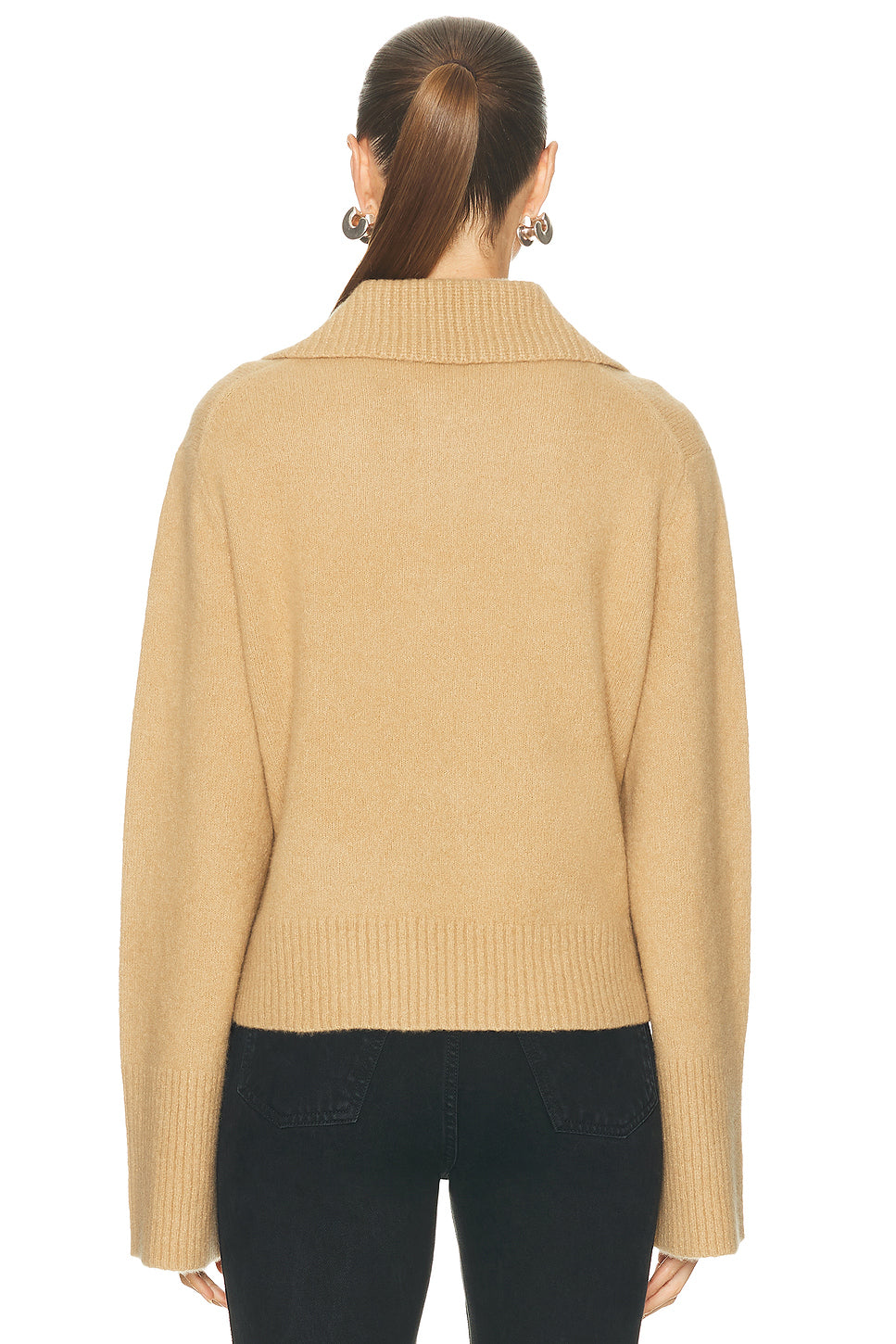 Cashmere Stevie Polo Top