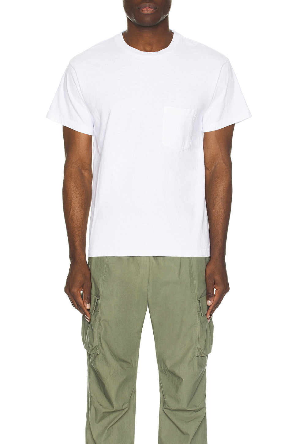 Cropped Campus Pocket Tee