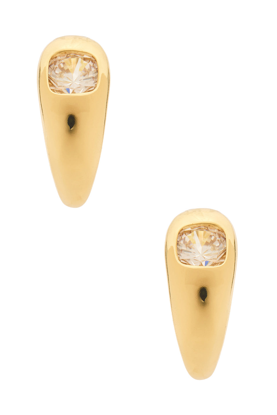 Olivia CZ Hoop Earrings