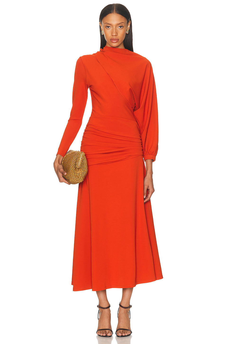 Inspiring Hearts Ankle Dress