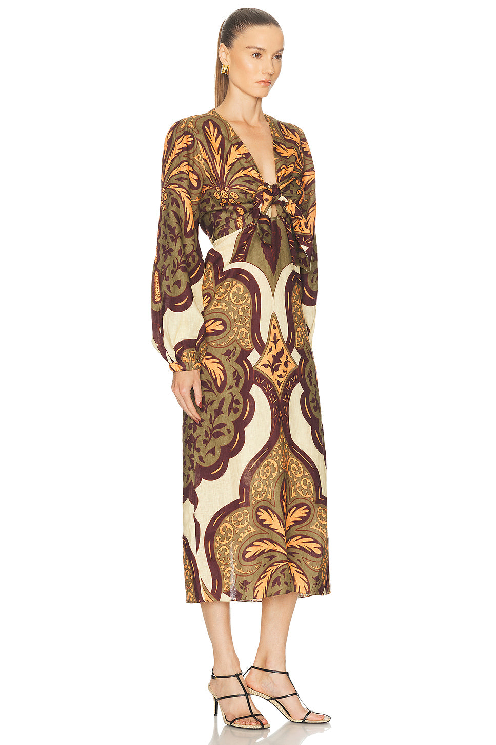 Across Paradise Ankle Dress