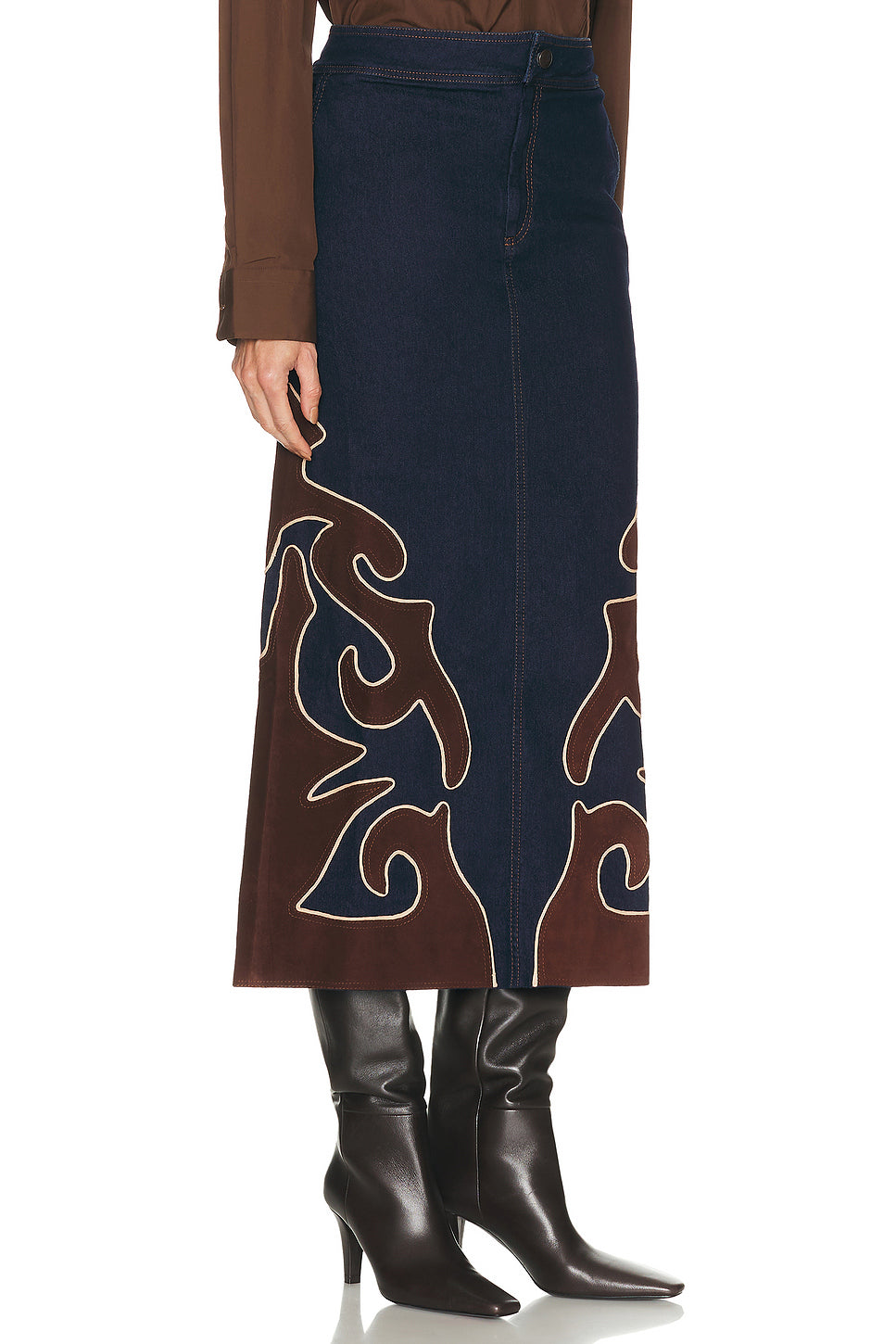 Time On My Side Midi Skirt