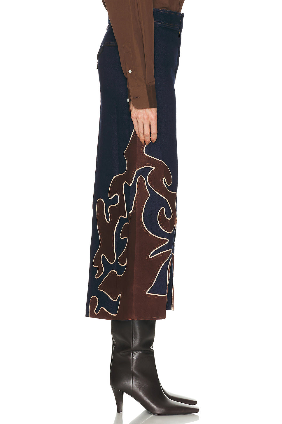 Time On My Side Midi Skirt