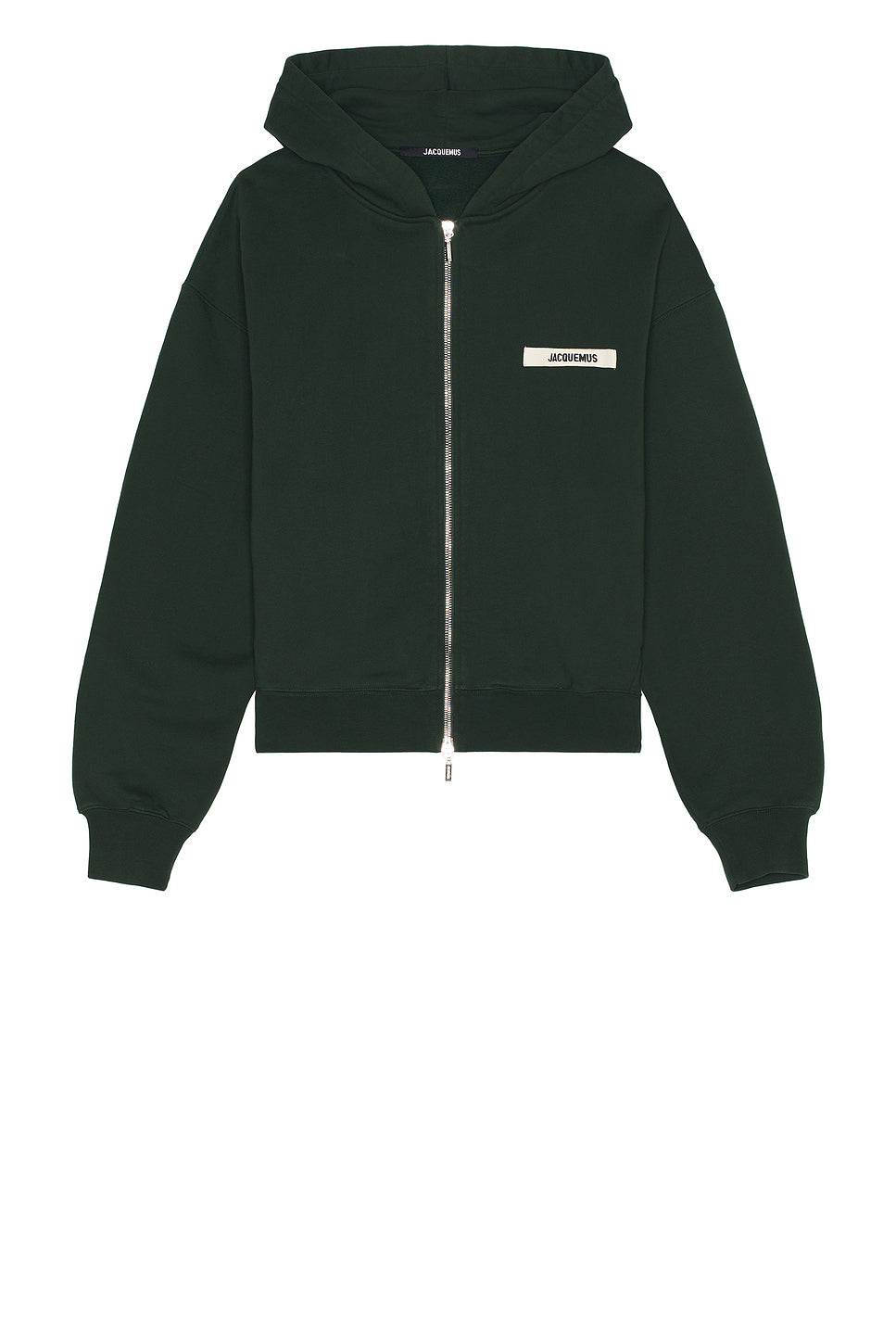 Le Hoodie Zip Gros Grain