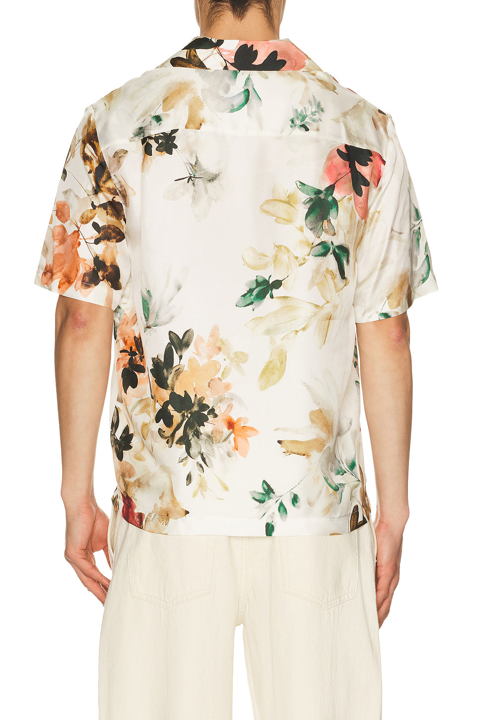 Casper Printed Silk Shirt