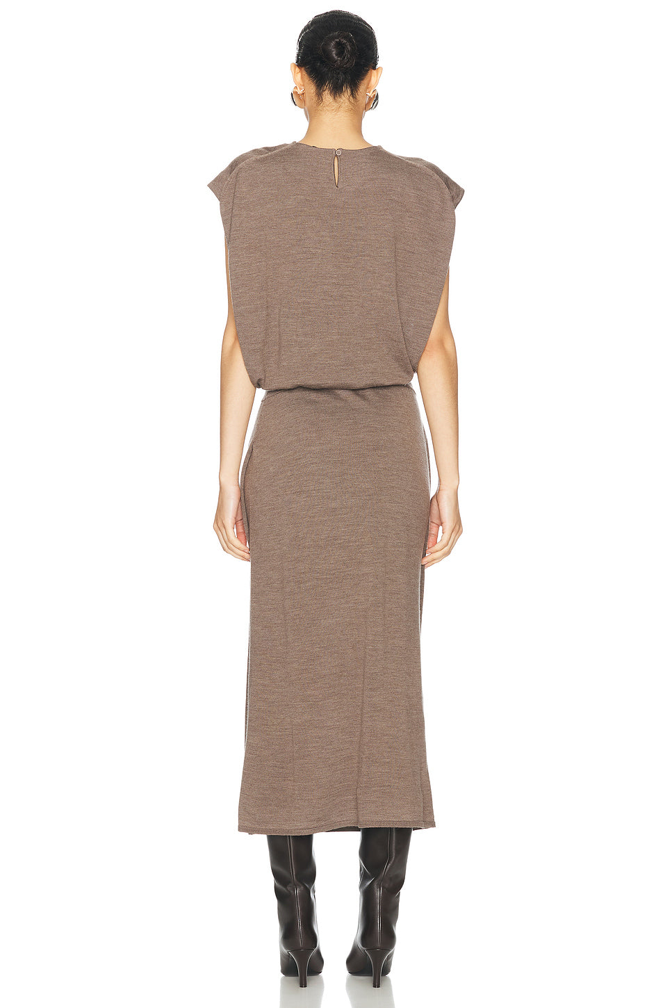 Xion Draped Cape Dress