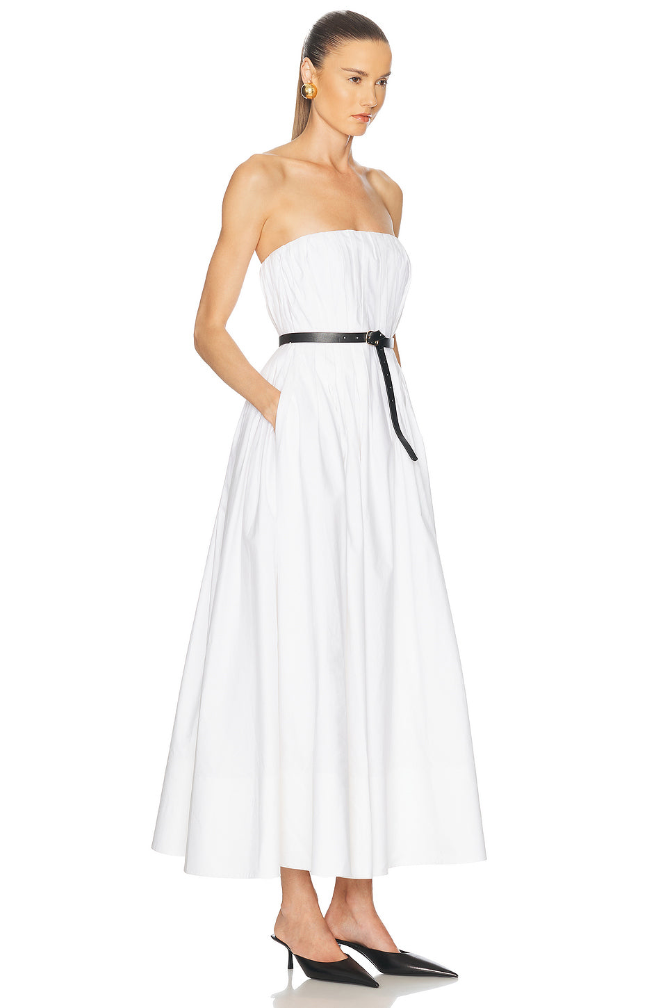 Thalia Bustier Midi Dress