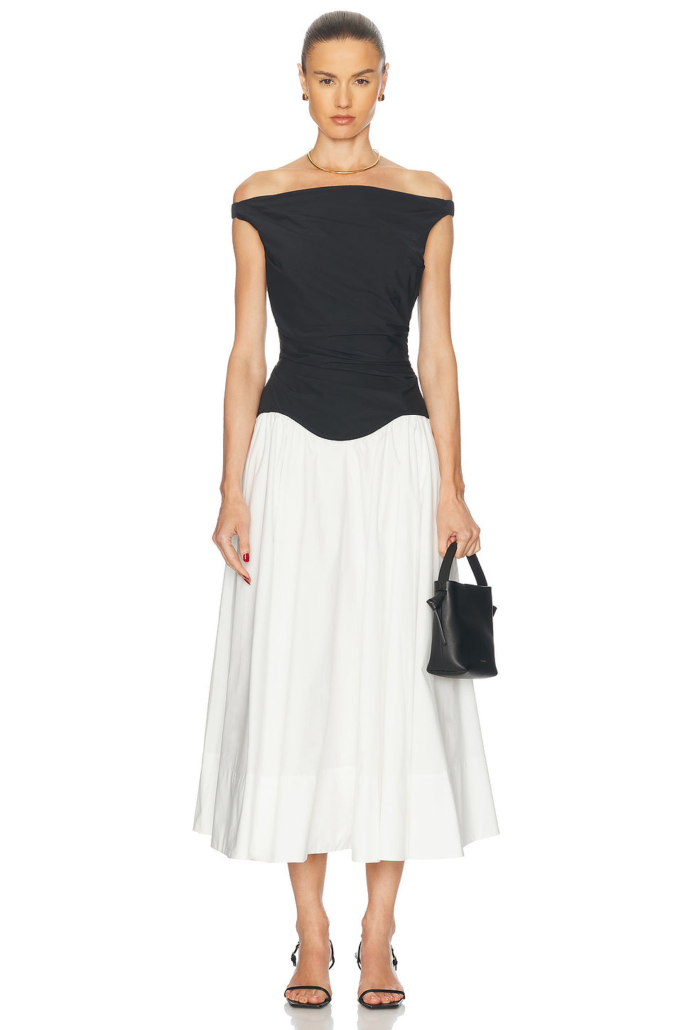 Cersei Off Shoulder Midi Dress