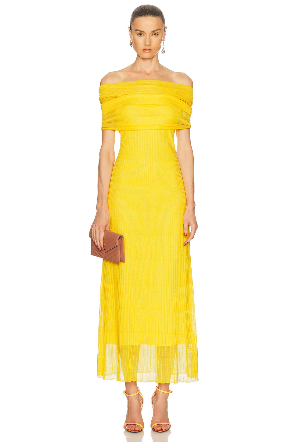 Laurelle Off Shoulder Maxi Dress