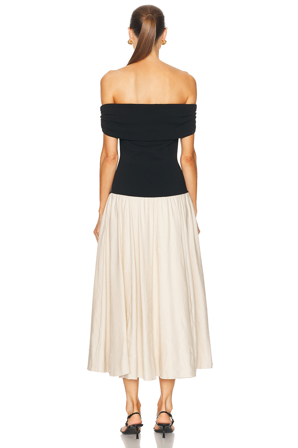 Adaline Off Shoulder Midi Dress