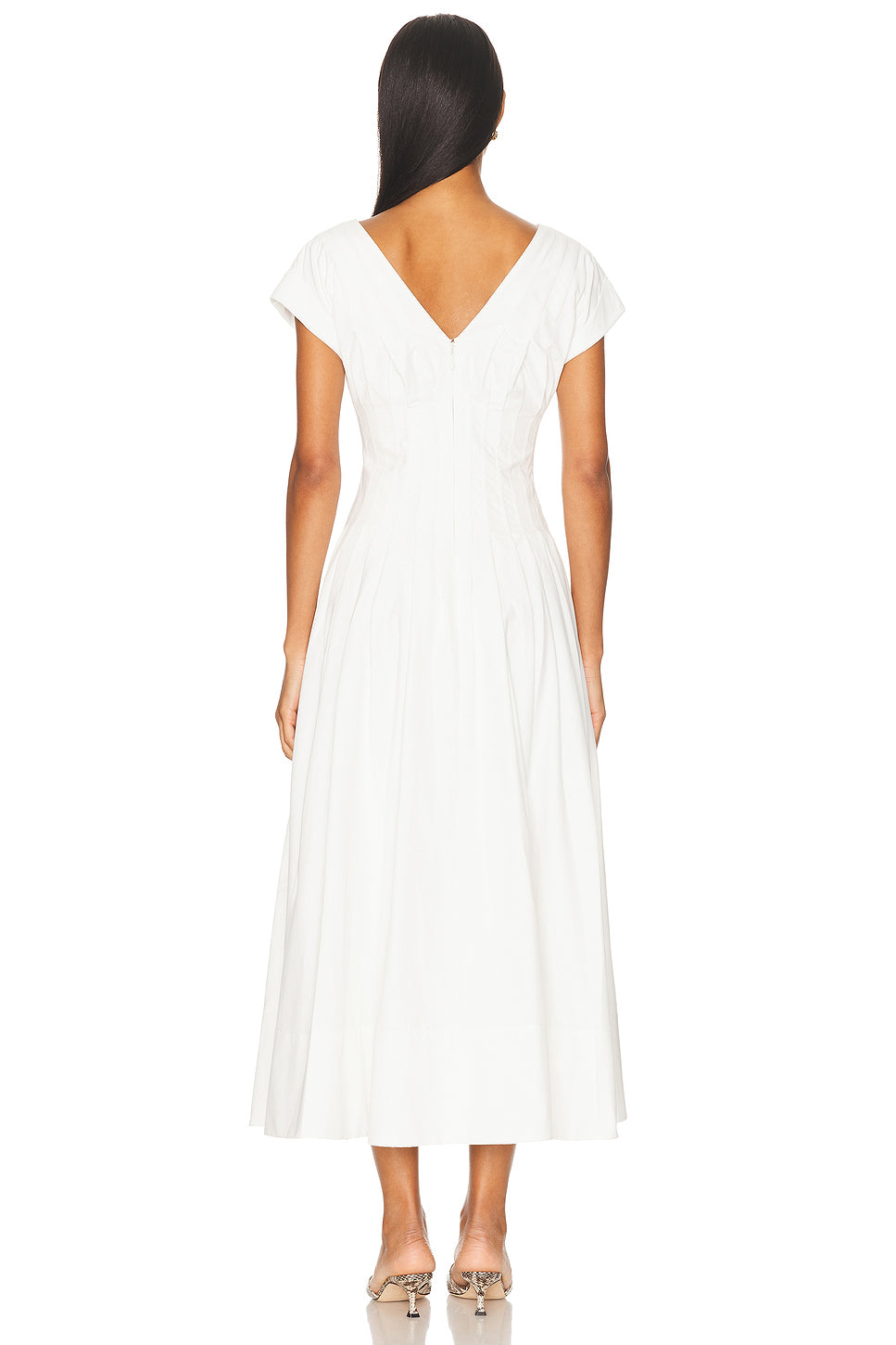 Nina Pleated Midi Dress