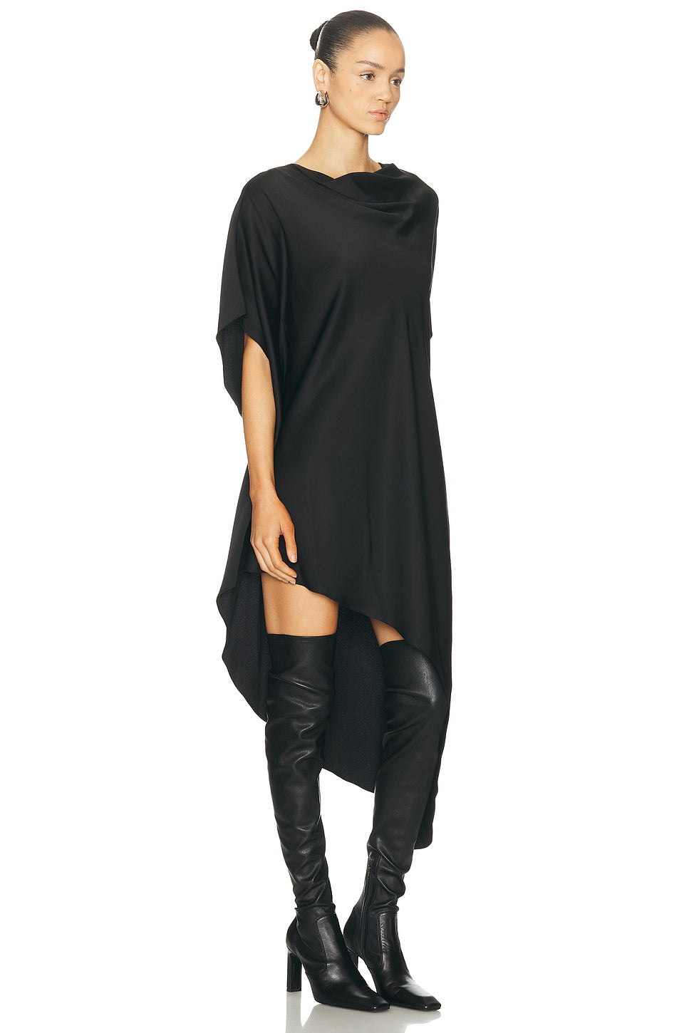 Sadia Cape Mini Dress