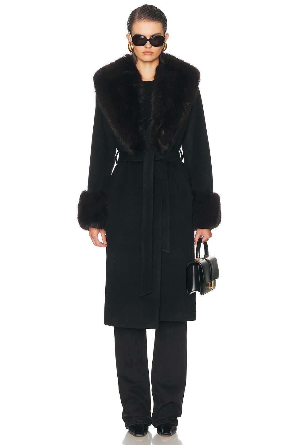 Kinsley Belted Long Coat
