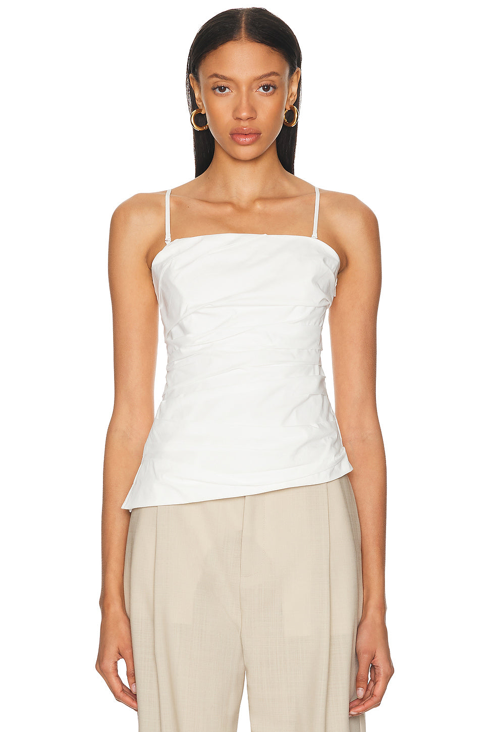 Emerson Ruched Bustier Top
