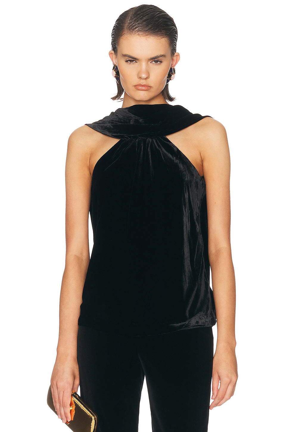 Velvet Scarlette Cape Top