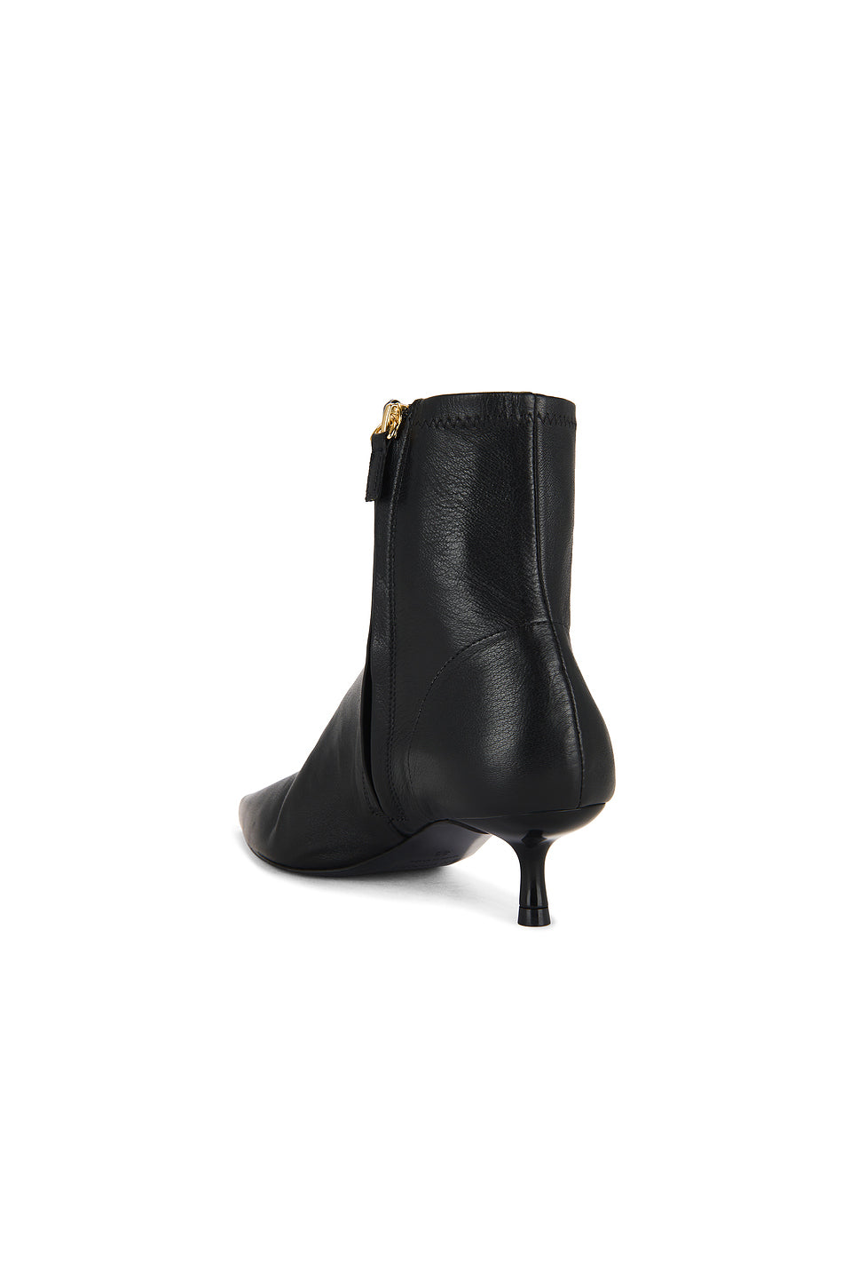 Joni Stretch Leather Ankle Boot