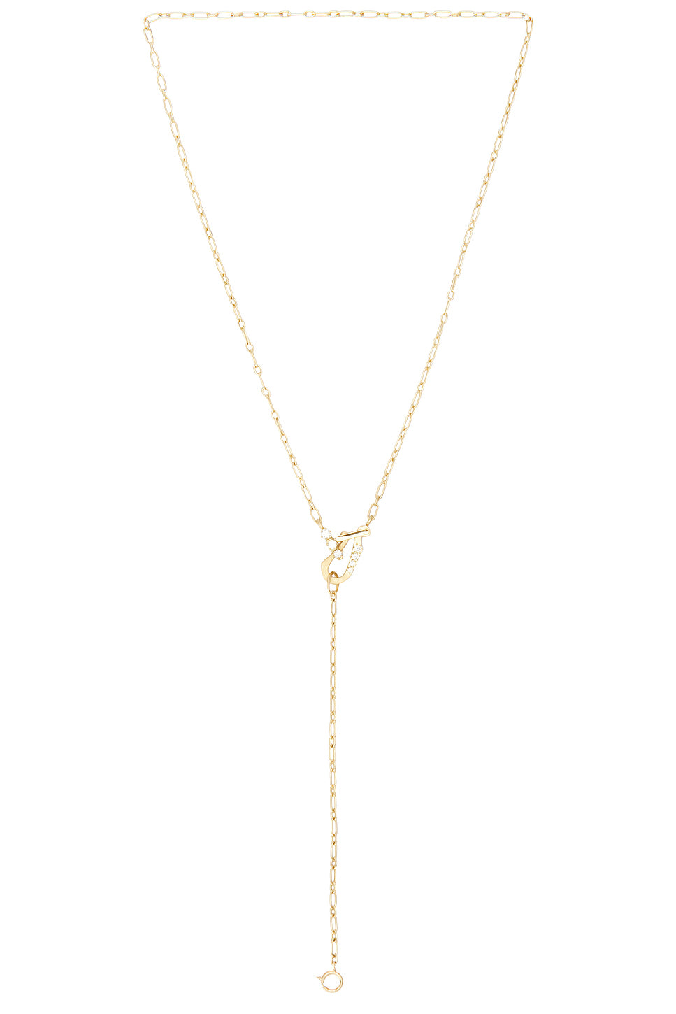 Mini Diamond Lola Lariat Necklace