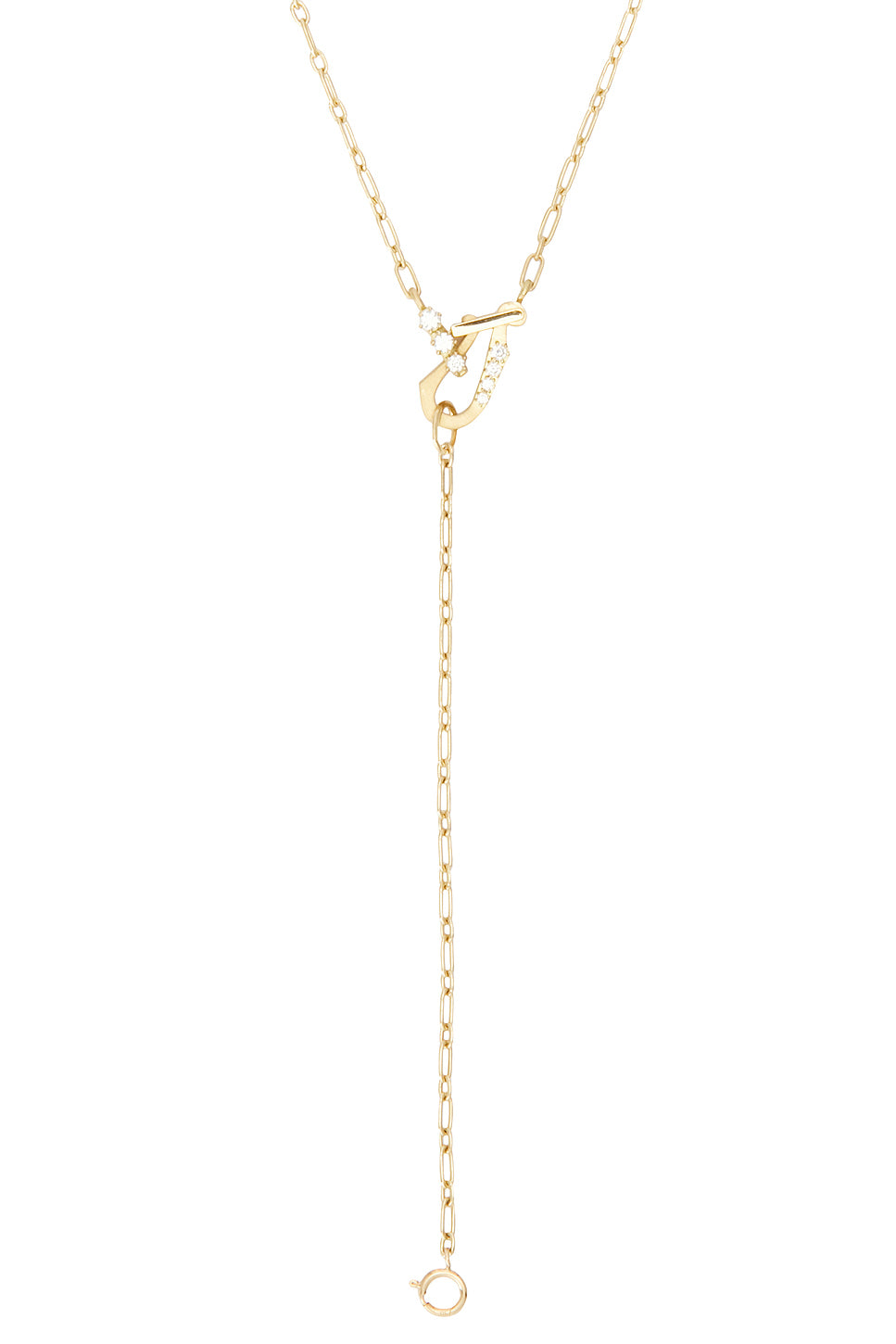 Mini Diamond Lola Lariat Necklace